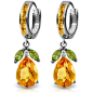 14K White Gold 12.0ct 1.3ct Citrine &1.0ct Peridot : Lot 5753146W   l Live Auctioneers ~ Sept 5 Auction. Click to register to bid online now!