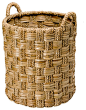 Round Braided Sea grass Basket, Large contemporary-baskets