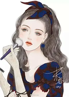 插画师末春-她把民国美女真正画出了东方韵_潘春淑 : 中国画师末春（潘春淑） 毕业于浙江理工大学，迷恋插画，热爱美食。 来自杭州，资深插画师@末春 的一组细腻的时尚手绘插画。 末春笔下的美人，有着迷人的桃花眼，弯而细长的柳叶眉，肤如凝脂珠…