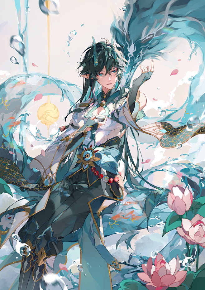 崩坏:星穹铁道#饮月君 画师：yeurei @不是可爱鬼