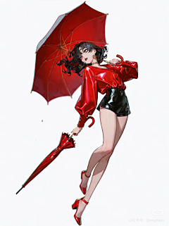 芹泽多摩桃采集到人像/立绘/插画