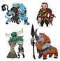 Dota 2 - Mini Dire STR heroes part 2 by spidercandy on deviantART