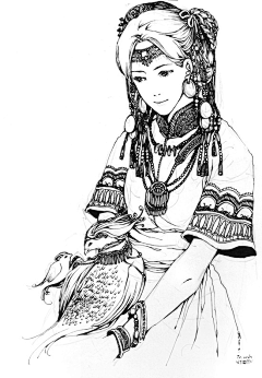 想流云采集到插画 头像