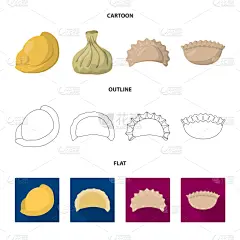 品牌名称,商品,分离着色,一个物体,食品,樱桃,波兰饺子,小麦面团,面粉,烹调