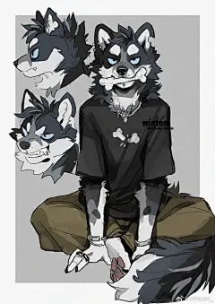 福瑞 furry图片大全-福瑞 furry高清好看的图片--花瓣）-v-（的画板