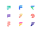 F Logo projects | Behance 上的照片、视频、徽标、插图和品牌