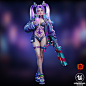 UE5-丽贝卡模型 - 角色/人物/生物 - 作品模型 - CG模型网