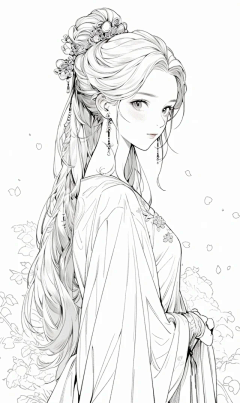 ╰つ卓儿︶ㄣ采集到手绘线稿