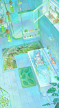 y小姐最爱的个人时间。_闷九__插画师作品_涂鸦王国gracg.com
