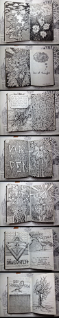 Sketchbook with some of the best drawings ever made... - The Meta Picture: 