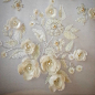 Разработка вышивки для свадебного платья...для#ateliermoscow #handembroidery #hautecouture