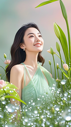 小鱼同学吖采集到B模特-AI