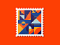 Abstract Stamp