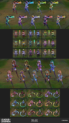 学画画的泰隆采集到lol设计稿