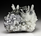 Galena with Sphalerite and Quartz from Bulgaria