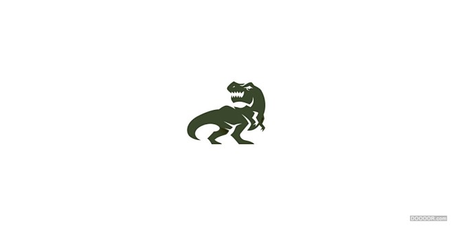 15个恐龙形象动物LOGO设计欣赏-Bo...