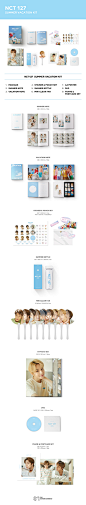  NCT 127 - 2019 NCT 127 SUMMER VACATION KIT 夏日套装 *预售限定 4/26~5/07 (独家特典明信片1张) 