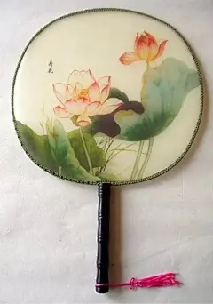 中国四大名扇-秀丽典雅的绫绢扇 - 岸芷汀兰 - 岸芷汀兰的博客