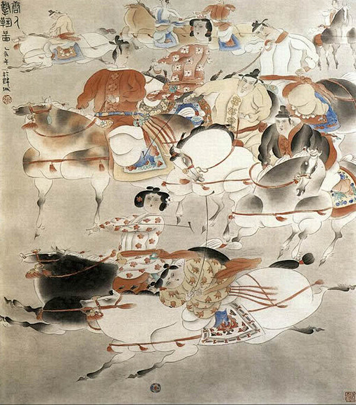 【国画家徐恒瑜工笔人物画欣赏】
为了塑造...