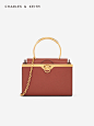 CHARLES＆KEITH2019秋季新品CK2-80780934金属圆环饰手提单肩包女-tmall.com天猫