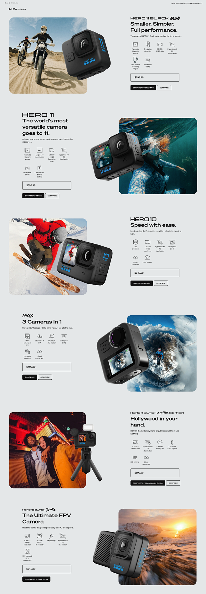 Action Cameras for S...