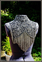 #CutSteel #Capelet #Rare Victorian Antique // by VaudevilleGypsy