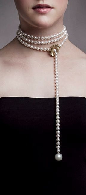 Adaptable pearl neck...