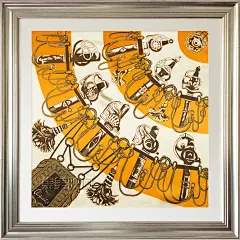 欧式爱马仕丝巾装饰画客厅餐厅样板房定做丝巾画壁画挂画-淘宝网