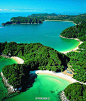 【塔斯曼国家公园  新西兰】天蓝海绿，一…