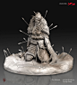 -Defeated- (miniature 52 mm), Caleb Nefzen : FIrst of a new series of 6 Prestige Miniatures 
for Acolyte Miniatures.