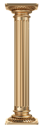 金色欧式柱子