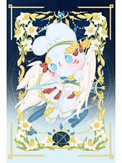 十二星座壁纸丨十二星座插画丨射手座
