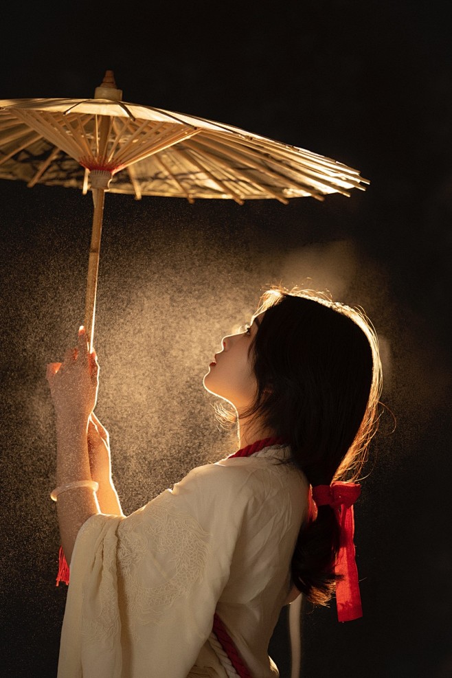 神明少女_写真摄影作品_摄影作品-黑光图...