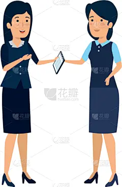 高雅,女商人,可爱的,商务,商务人士,人,男人,图像,女人