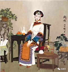 锦毛鼠c采集到仕女画