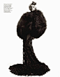 'Rose Noire' Andreea Diaconou for Vogue Paris October 2013