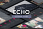[编号22]CreativeMarket国外EchoKeynote英文极简约PPT模板MAC专-淘宝网