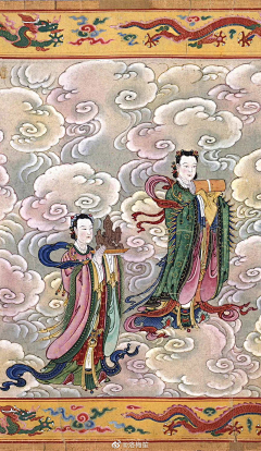 山前江后采集到朝代服饰