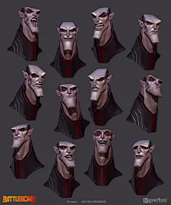 射击版Dota丨无主之地团队制作《天生战狂》美术欣赏106p