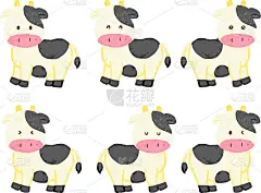 奶牛全身表情集