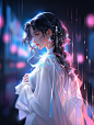 xyzz_neon_light_holy_light_chinese_girl_in_white_hanfublack_hai_cdf3ced7-45ed-4357-a583-7d5bc6857751.png (928×1232)