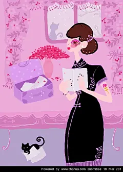 咖喱饭饭的插画画廊展厅