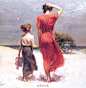 意大利画家 Pino Daeni 作品欣赏-3