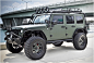 Jeep Wrangler, CEC Wheels, Matte Military Green wrap