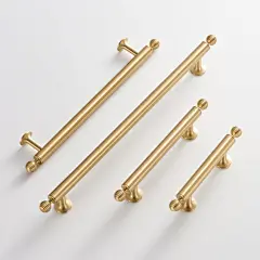 Maniglia 75 - 184mm (128mm CC) / Raw Brass