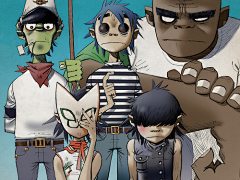 mototail采集到gorillaz