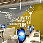 Office wall art, Dimensional letters Wall - Creativity office wall art to trendy offices, Workspace decor - SKU:CRTMD