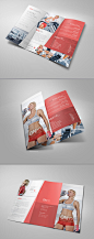 Fitness Tri Fold Brochure by ~24beyond on deviantART