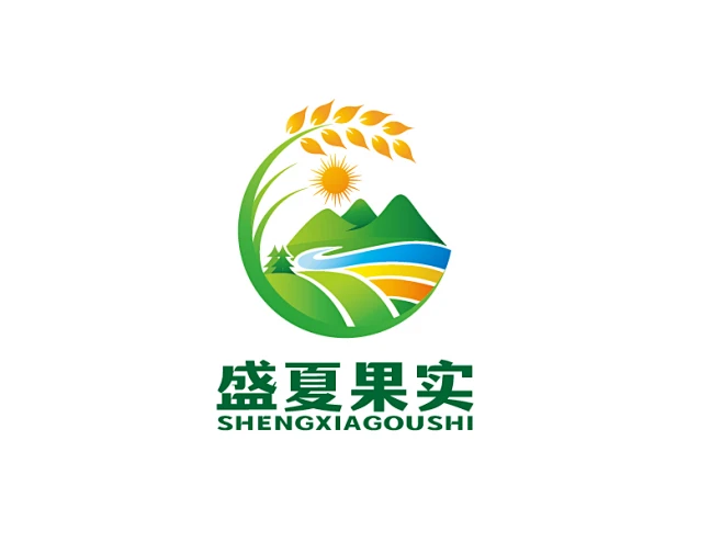 陕西盛夏果实农业科技开发有限公司LOGO设计 - LOGO123-花瓣网