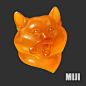 Material studies, miji lee : Shiba dog